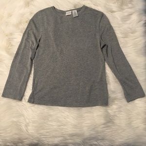 *** 5 for $25 *** Long sleeved silver tee